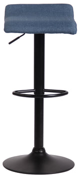 Barkruk Dyn V2 stof zwart (2)