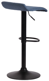 Barkruk Dyn V2 stof zwart (4)