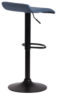 Barkruk Dyn V2 stof zwart (4)
