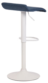 Barkruk Dyn V2 stof wit (4)