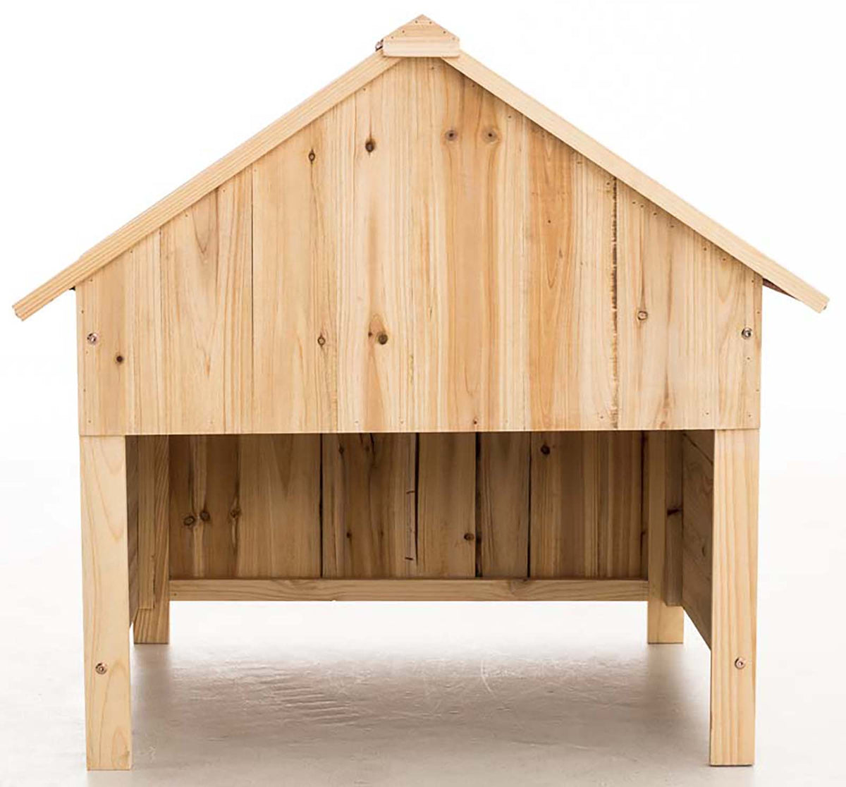 Houten garage voor robotmaaier (2)