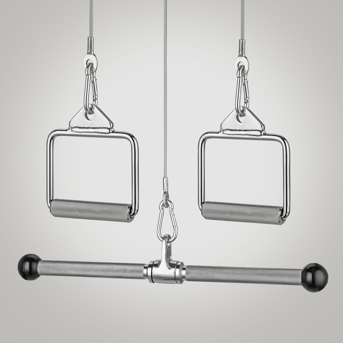 Kabeltreksysteem + handgrepenset voor lat-pulldown (3)