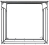 Houtopslag + afdekzeil Ruston aluminium S (3)