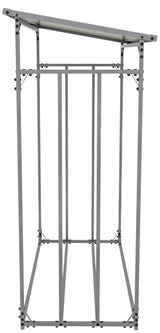 Brandhoutopslag + afdekzeil Ruston aluminium M (4)