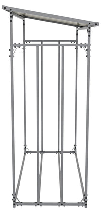 Brandhoutopslag + afdekzeil Ruston aluminium M (4)