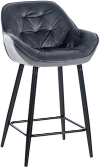Barkruk Gibson fluweel (6)