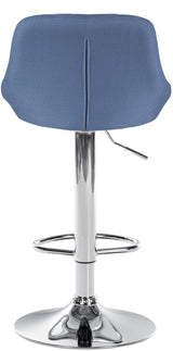 Barkruk Lazio stof chroom (6)