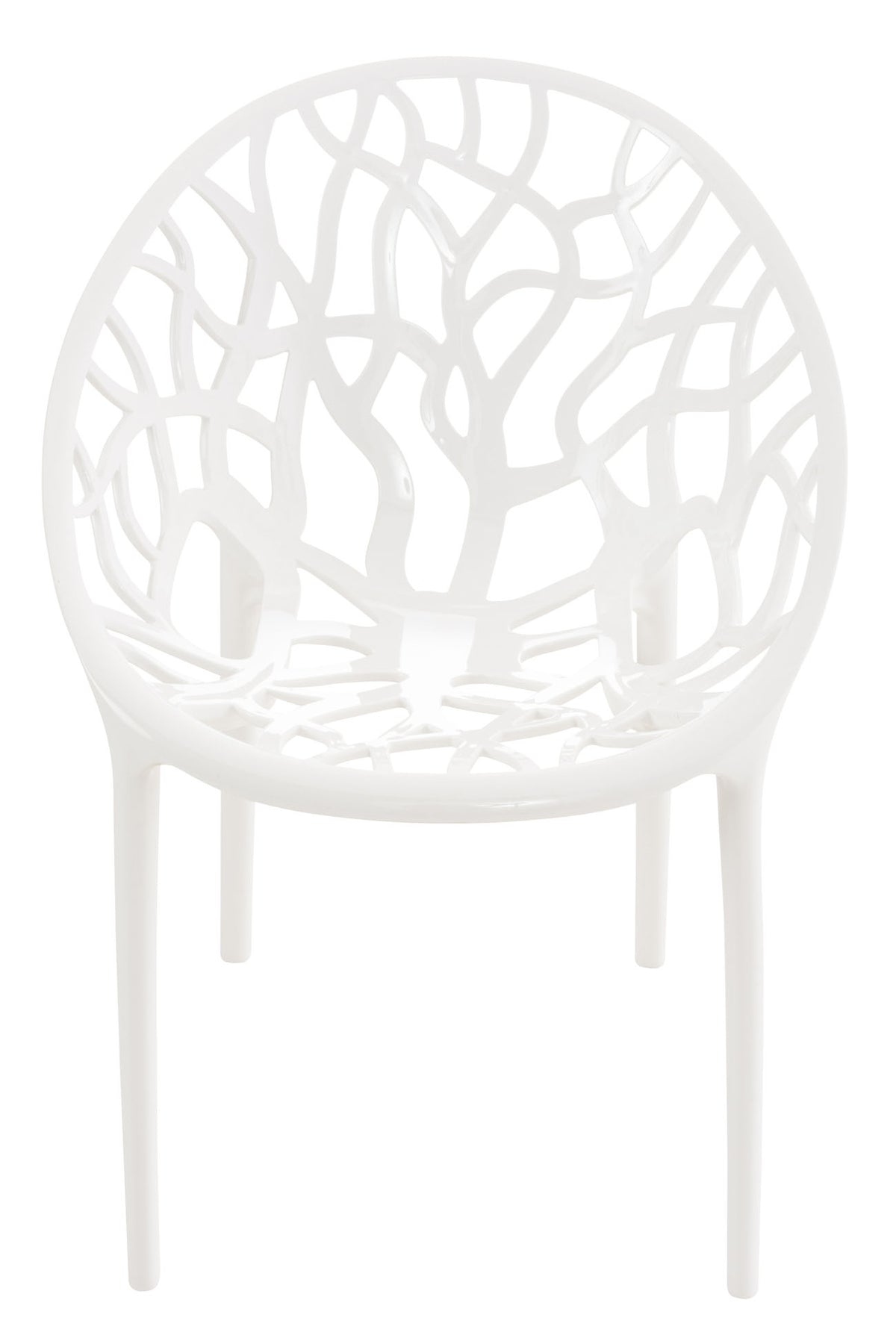 2-delige set stapelstoelen CRYSTAL