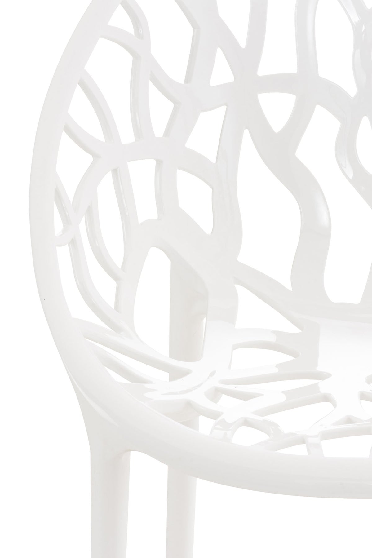 2-delige set stapelstoelen CRYSTAL