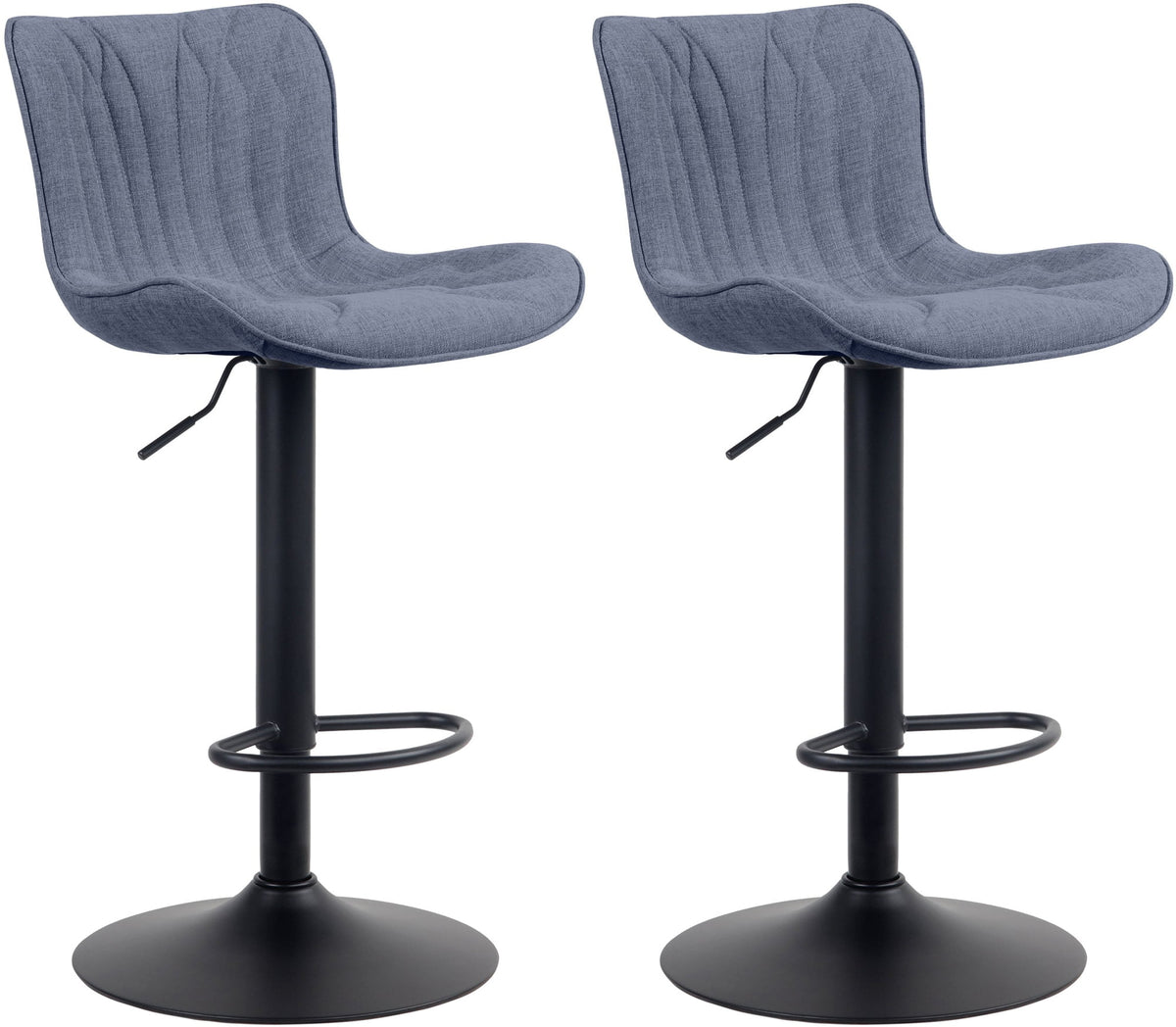 Set van 2 barkrukken Linus stof (5)