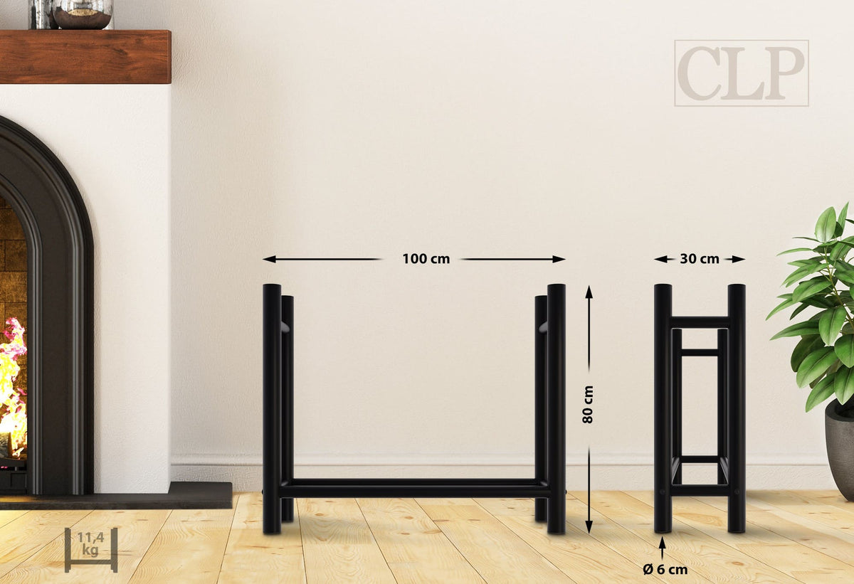 Haardhoutrek Medya rond 30x100x80 cm (2)