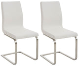 2-delige set eetkamerstoelen Belfort stof