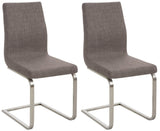 2-delige set eetkamerstoelen Belfort stof (9)