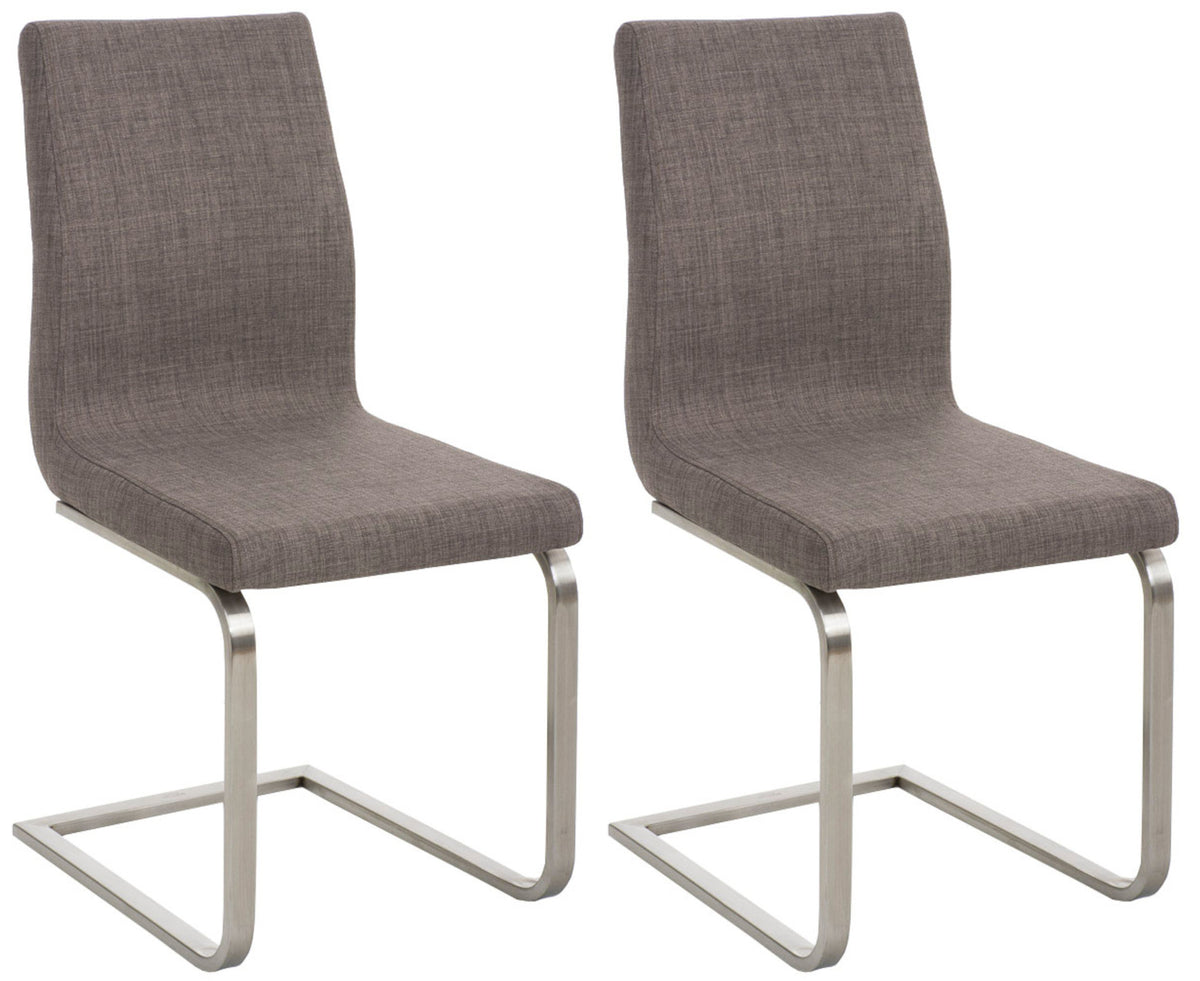 2-delige set eetkamerstoelen Belfort stof (9)