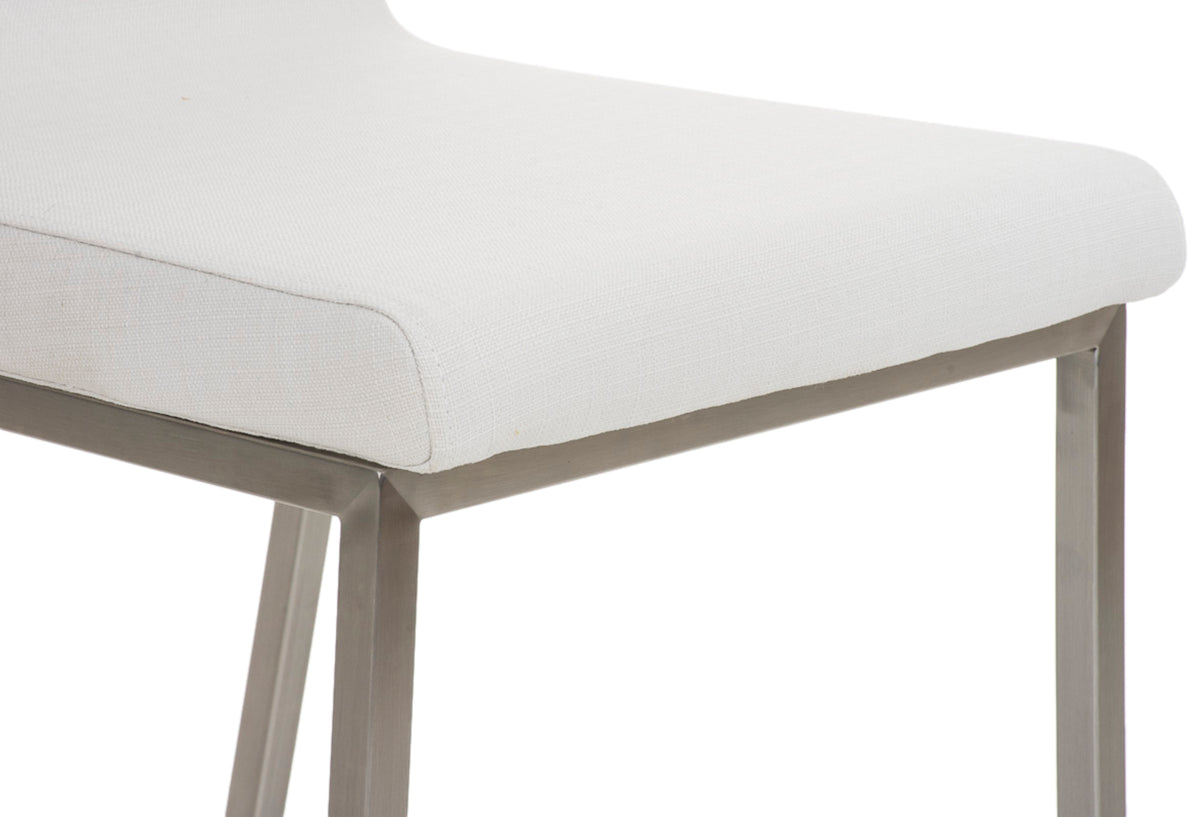 Set van 2 eetkamerstoelen Colmar stof (6)
