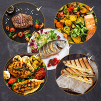 Grillrooster set 44,5x26 cm (6)