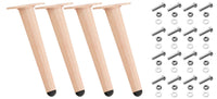 Set van 4 meubelpoten 21 cm (10)