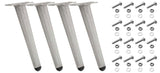 Set van 4 meubelpoten 26 cm (10)