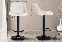 Set van 2 barkrukken Loft kunstleer (2)