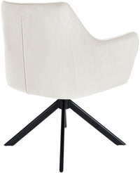 Eetkamerstoel Swing fluweel zwart (6)