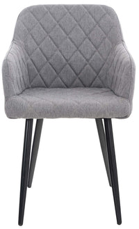 Set van 2 eetkamerstoelen Shila stof (3)