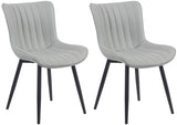 Set van 2 stoelen Largo kunstleer