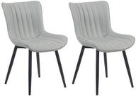 Set van 2 stoelen Largo kunstleer