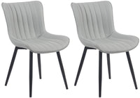 Set van 2 stoelen Largo kunstleer