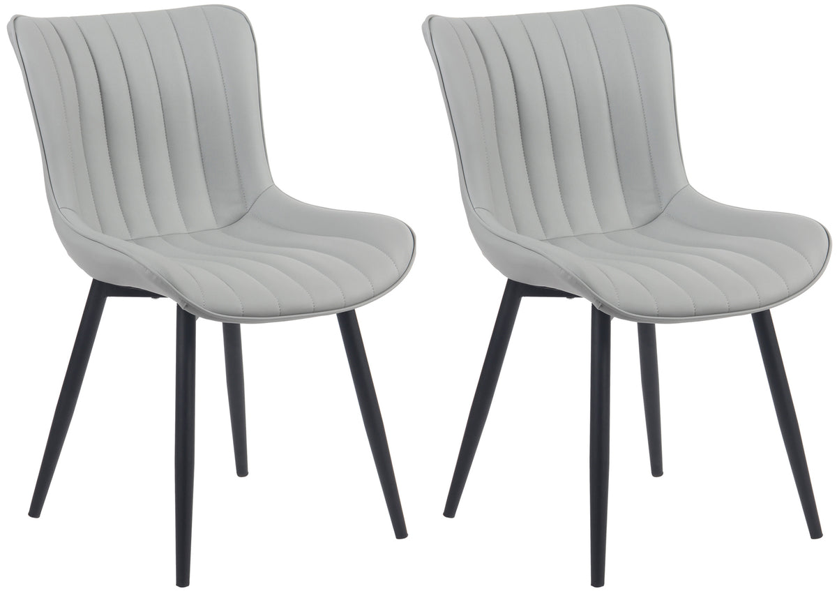 Set van 2 stoelen Largo kunstleer