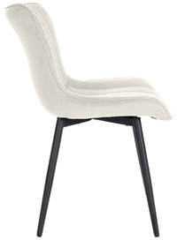 Set van 2 stoelen Largo fluweel (4)