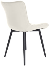 Set van 2 stoelen Largo fluweel (5)