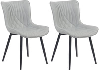 Set van 2 stoelen Brady kunstleer (9)