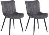 2-delige stoelset Brady fluweel (9)