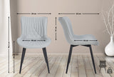 Set van 2 stoelen Brady kunstleer (10)