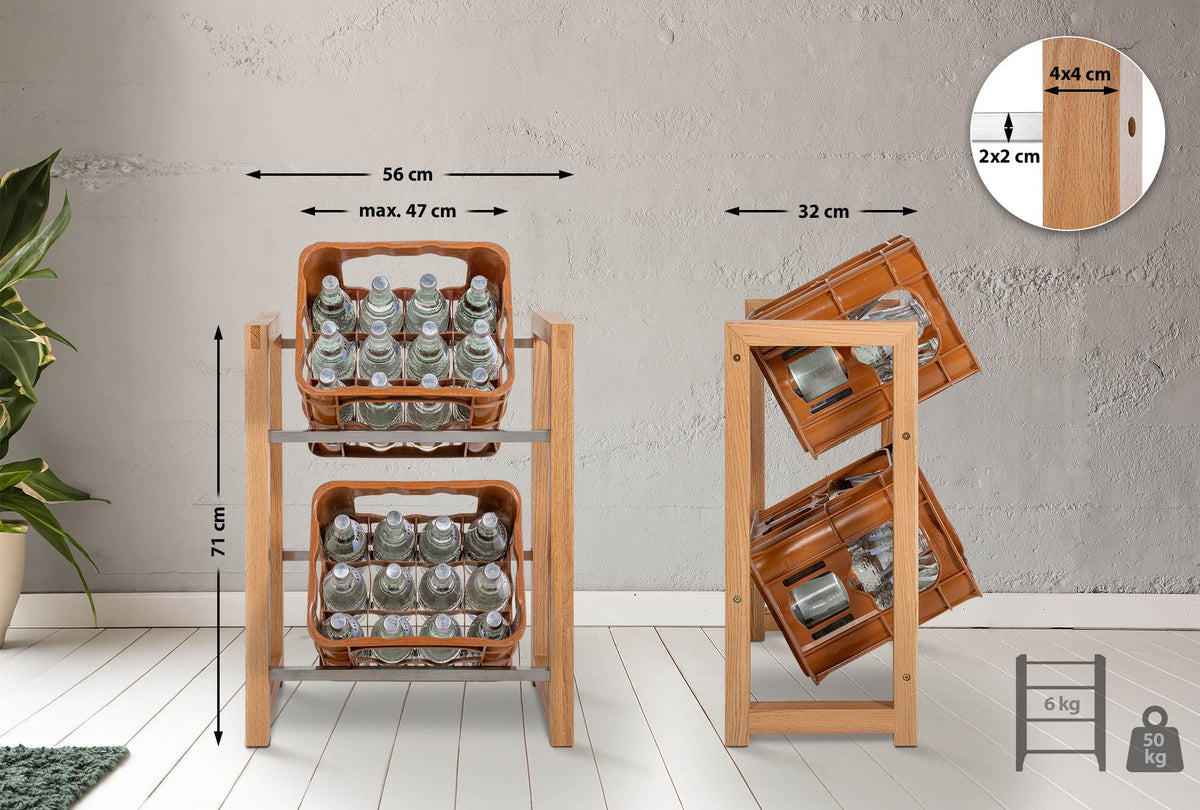Drankenrek voor 2 kratten Robin (2)