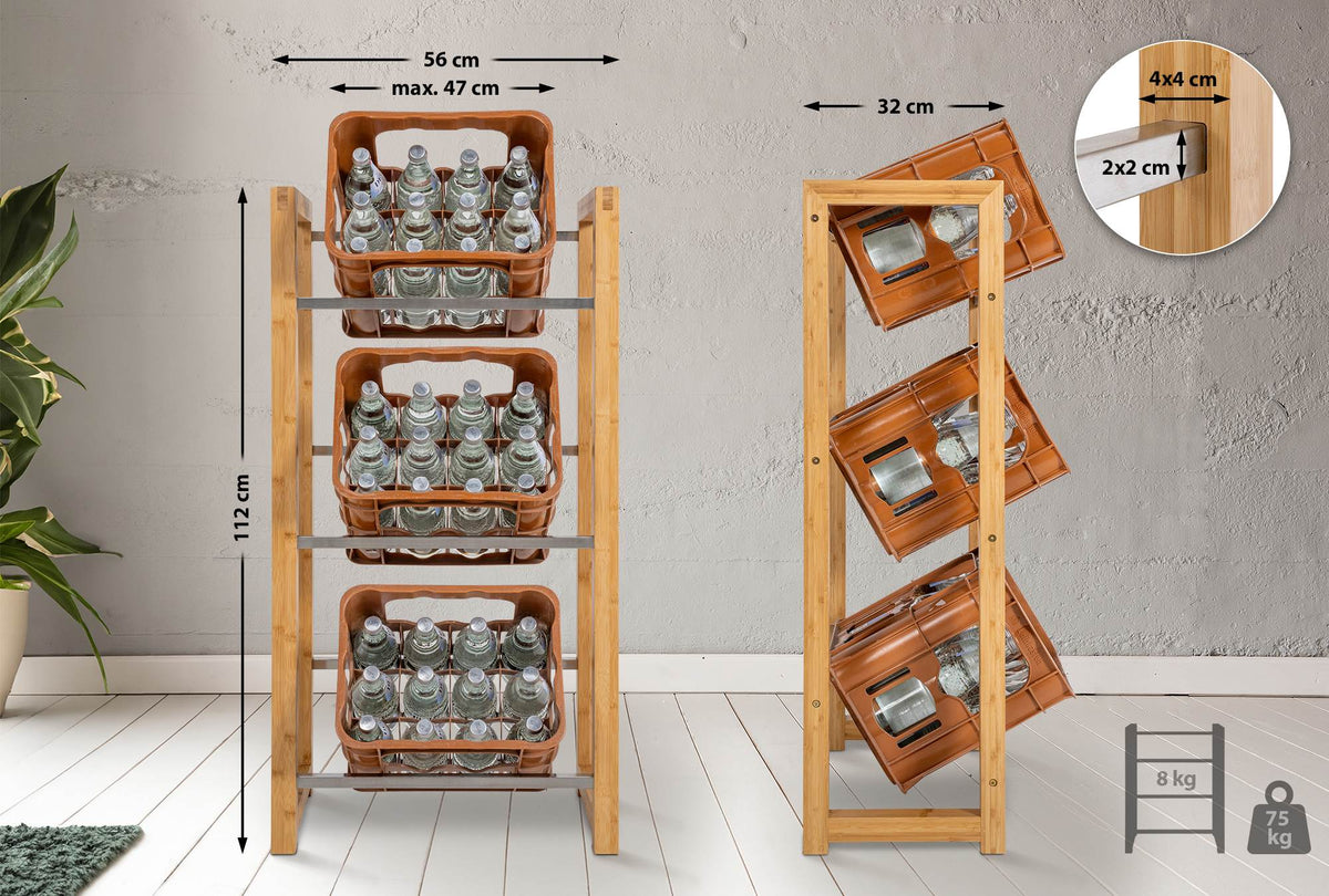 Drankkrattenrek Robin voor 3 kratten (9)