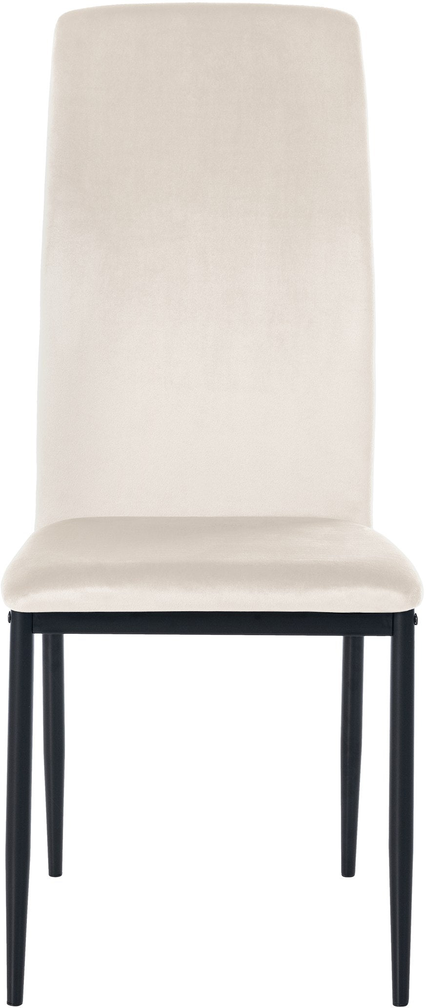 4-delige set eetkamerstoelen Savino fluweel (3)