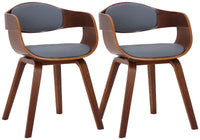 Set van 2 stoelen Kingston kunstleer (10)
