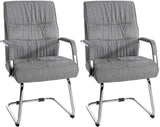 2-delige set bezoekersstoel Sievert stof (10)