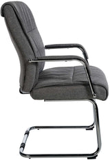 2-delige set bezoekersstoel Sievert stof (4)
