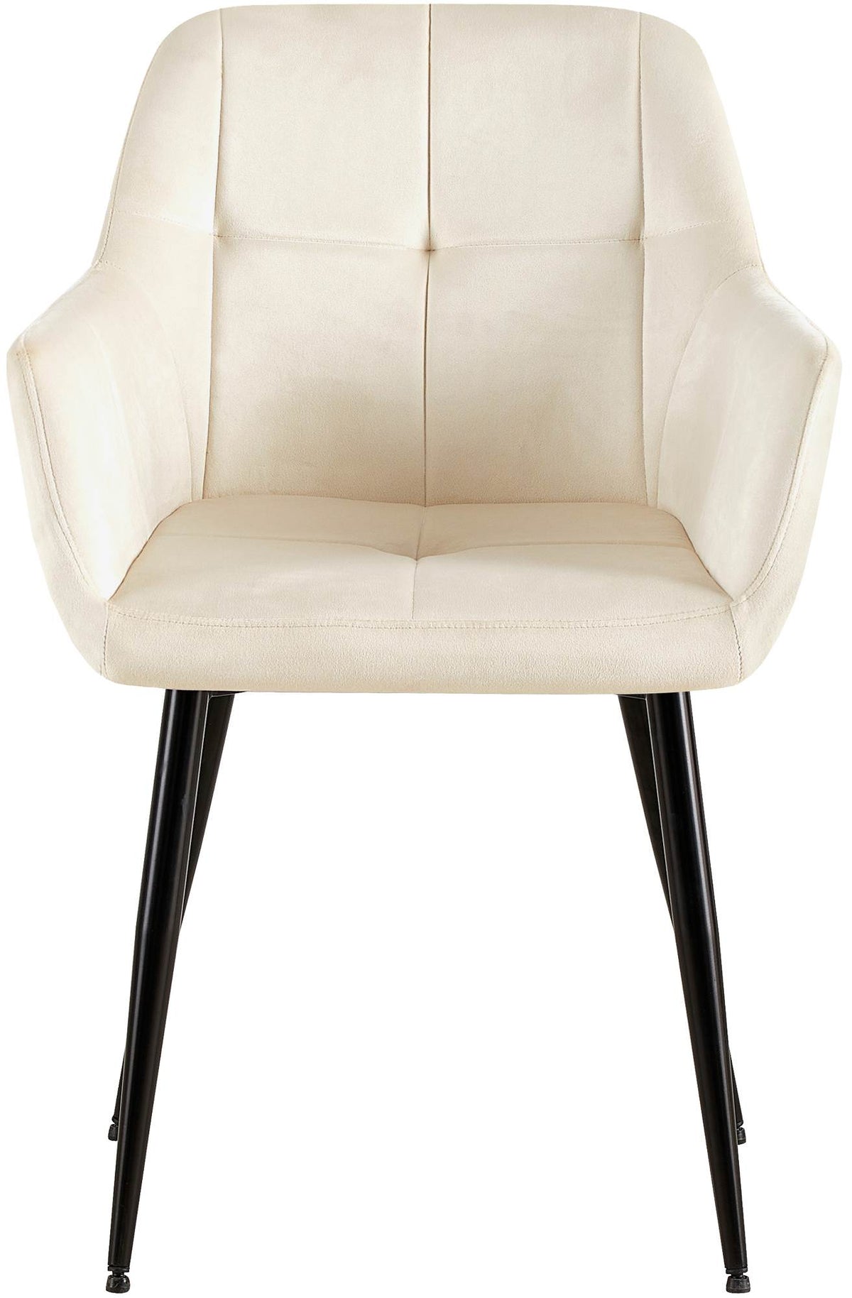 Set van 2 eetkamerstoelen Emia fluweel (8)