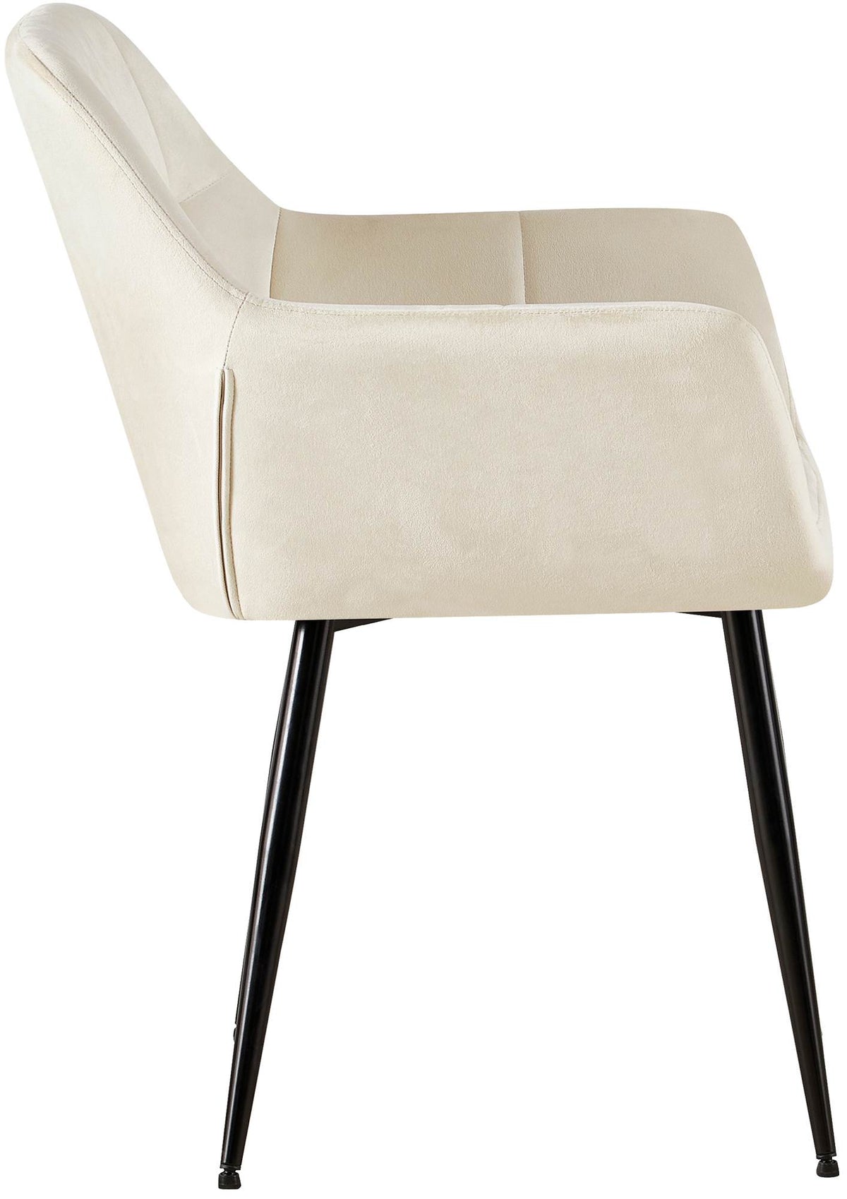 Set van 2 eetkamerstoelen Emia fluweel (9)