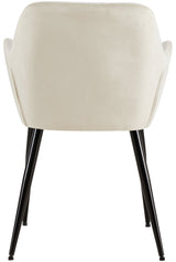 Set van 2 eetkamerstoelen Emia fluweel (7)