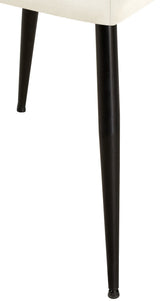 Set van 2 eetkamerstoelen Emia fluweel (5)