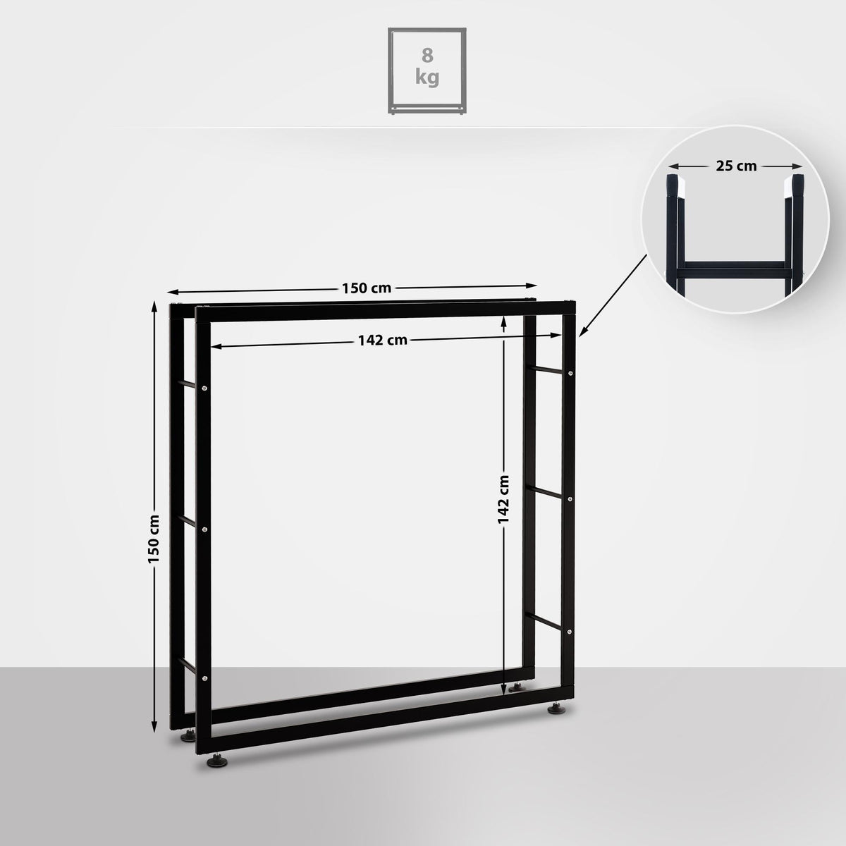 Haardhoutrek Keri V2 25x150x150 cm (2)