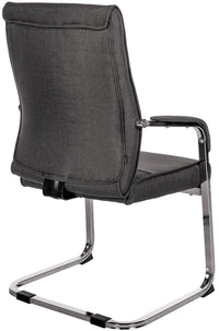 Bezoekersstoel Hobart stof (5)