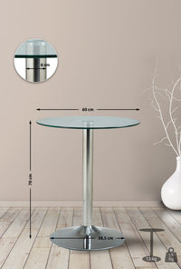 Glazen tafel 70 cm (2)