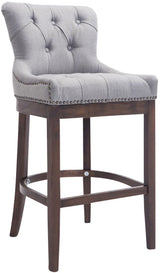 Barkruk Lakewood stof, antiek
