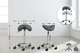 Set van 2 werkkrukken Reno kunstleer (2)