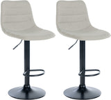 2-delige set barkrukken Lex stof B